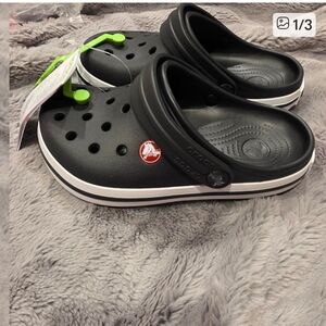 Bayaband Kids Black Clogs Crocs Size 1